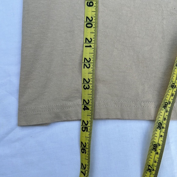 Tree Hugger Mushrooms 🍄 graphic tee front& back print Sand size XS - Picture 6 of 6